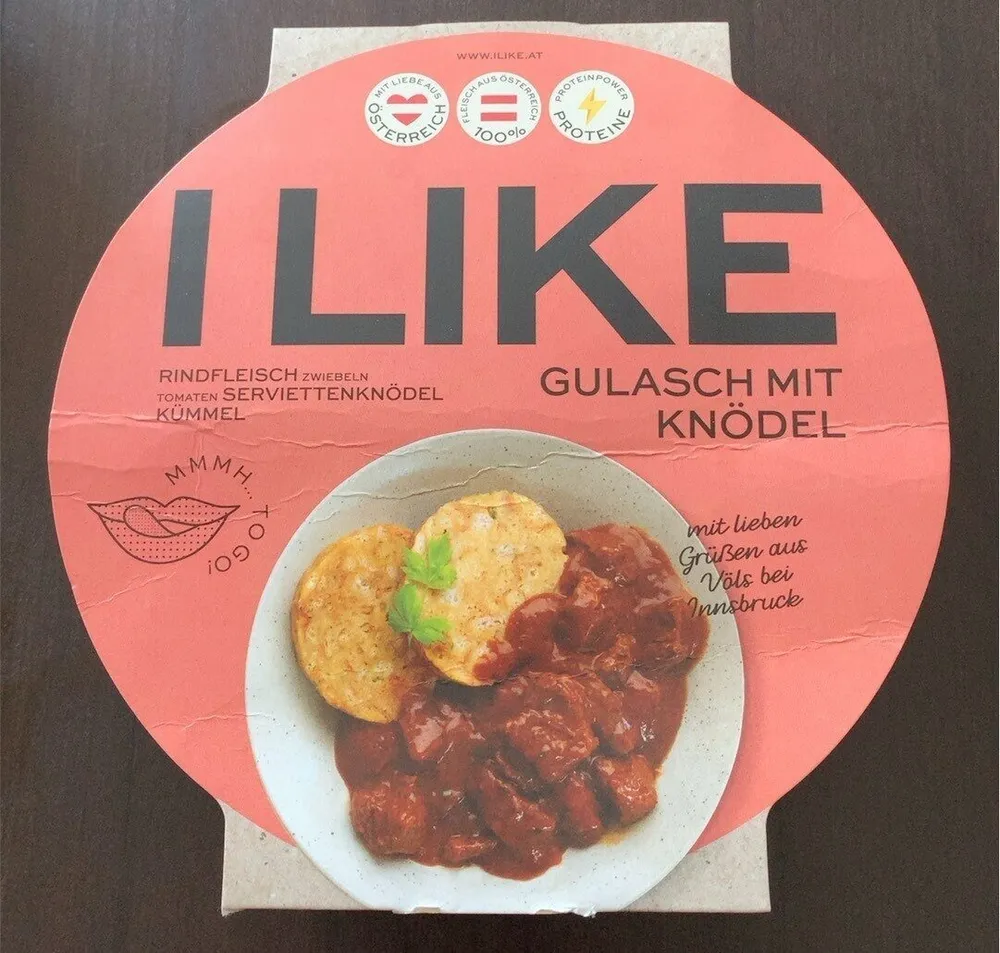 Gulasch mit knödel