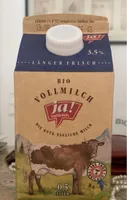 Bio-Vollmilch länger frisch