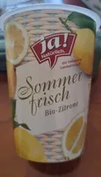 Sommer frisch bio zitrone
