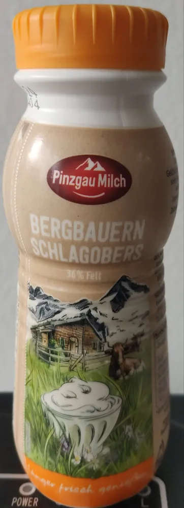 Bergbauern Schlagobers