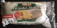 Butter Mandel Stollen