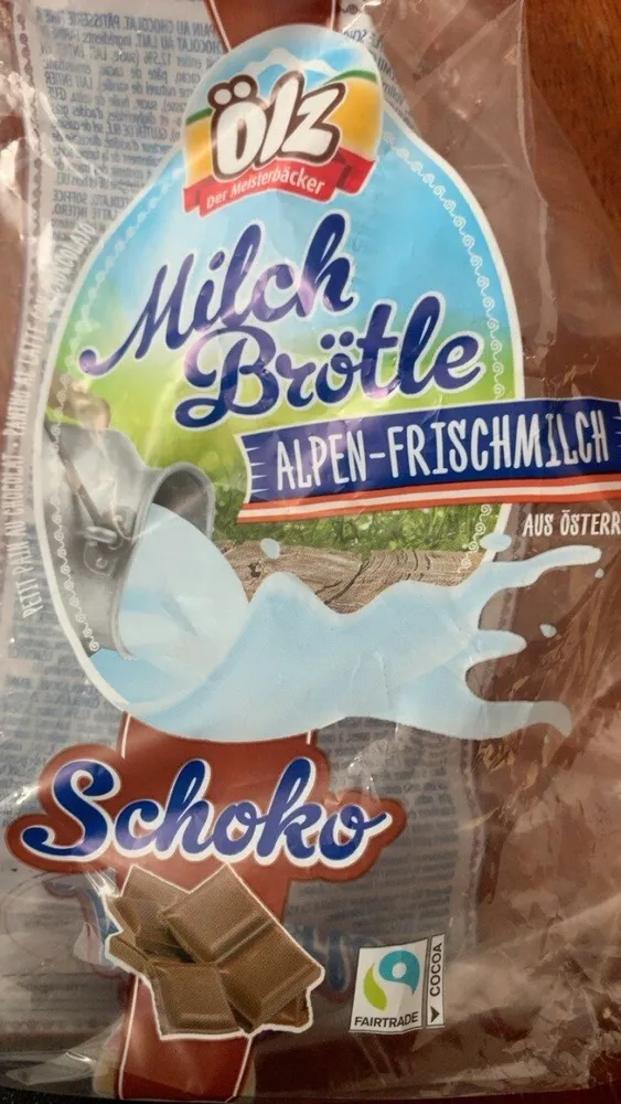 Milch Brötchen schoko