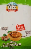 mini Schnecken Haselnuss