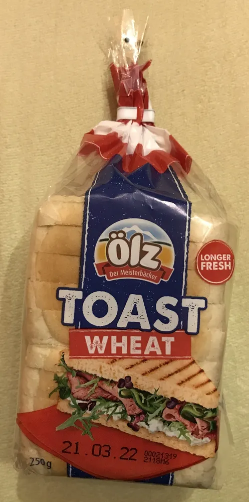 Toast wheat