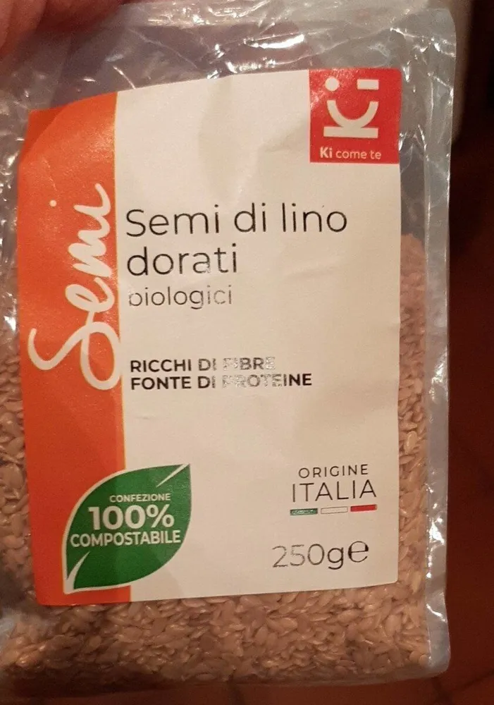 Semi di lino dorati