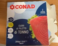 Cuori di filetto di tonno