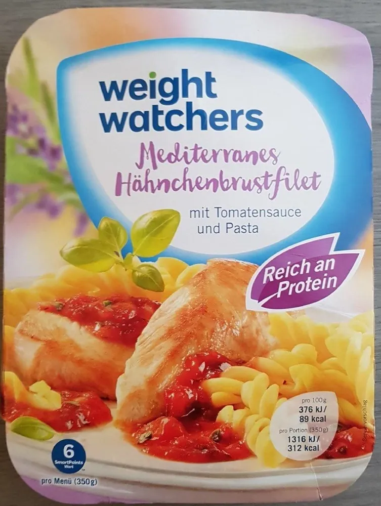Weightwatchers Hähnchenbrustfilet Provencal, Mit P...