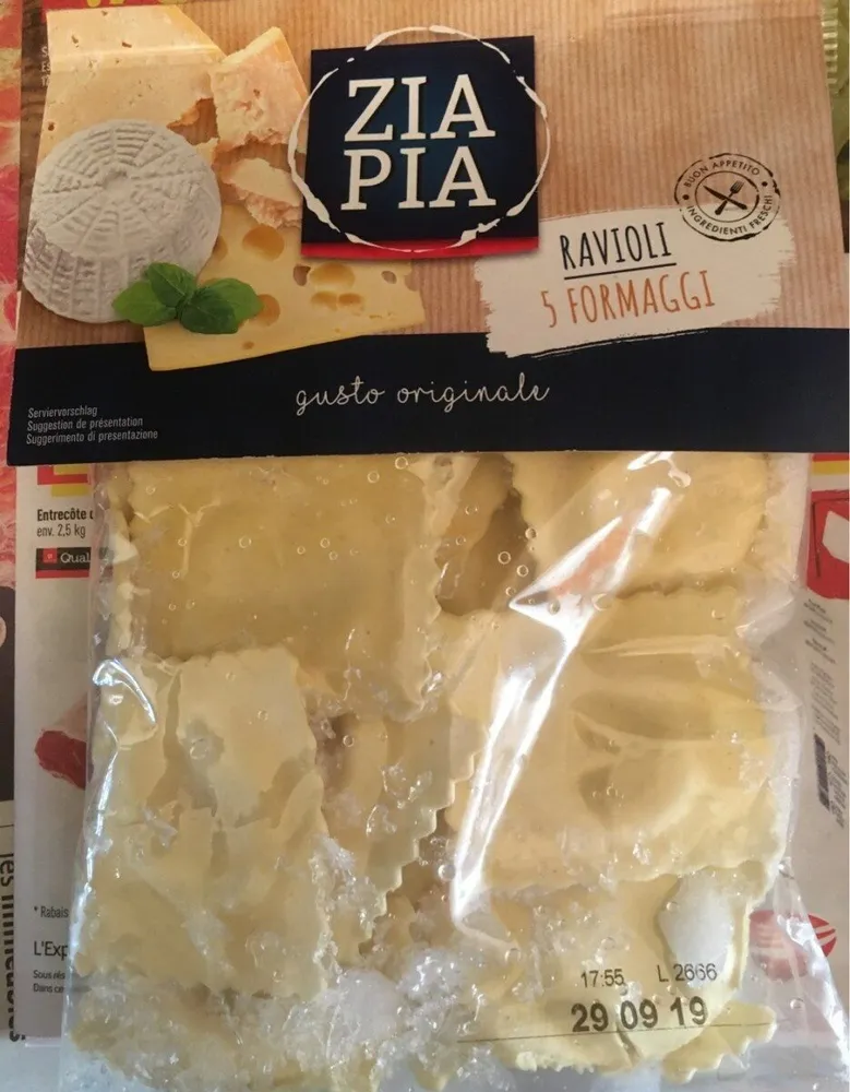 Ravioli 5 formaggi
