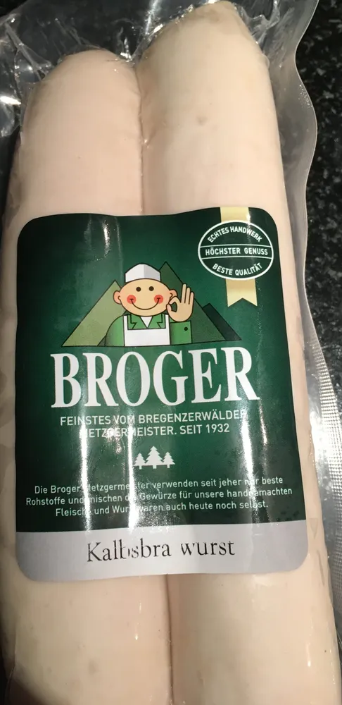 Broger Kalbsbra wurst