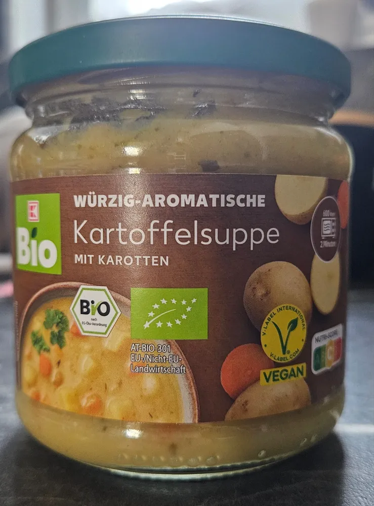 kartoffelnsuppe mit Karotten