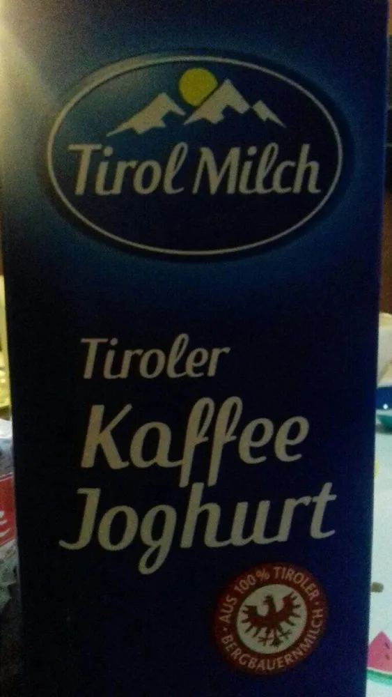 Tiroler kaffee joghurt