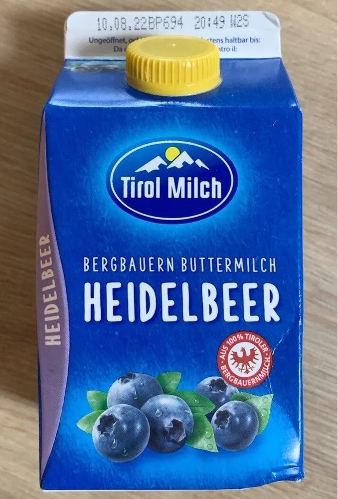 Bergbauern Buttermilch Heidelbeer