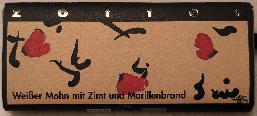 Weißer Mohn mit Zimt und Marillenbrand