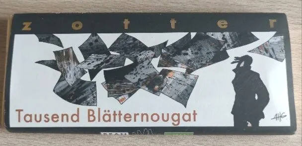 Tausend Blätternougat