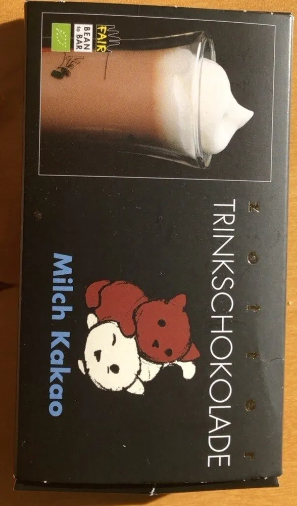 Trinkschokolade Milch Kakao