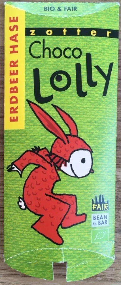 Choco Lolly - Erdbeer Hase