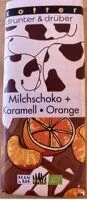 drunter & drüber Milchschoko + Karamell • Orange