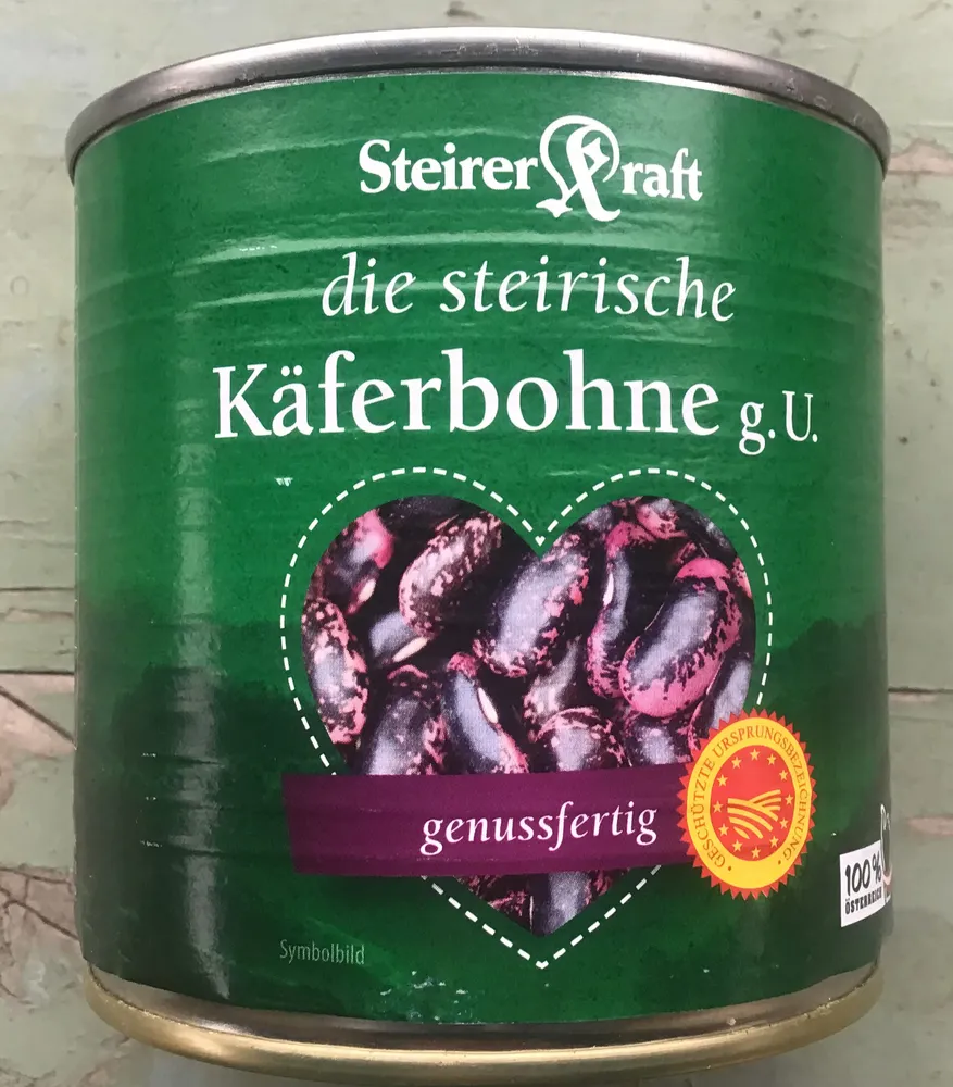 Die Steirische Käferbohne g. U.