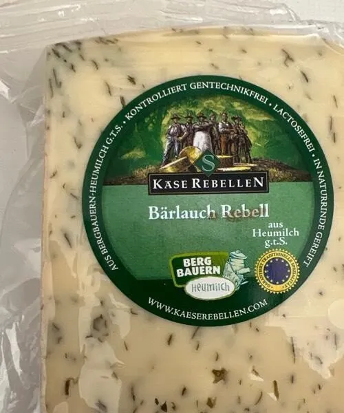 Bärlauch Rebell aus Heumilch g.t.S.