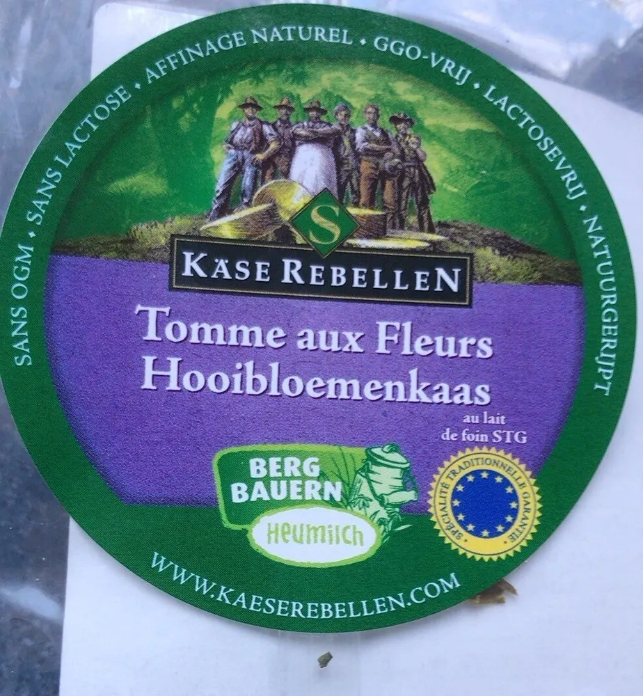 Tomme aux fleurs