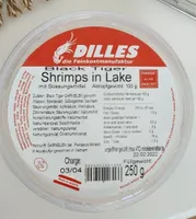 Shrimps in lake