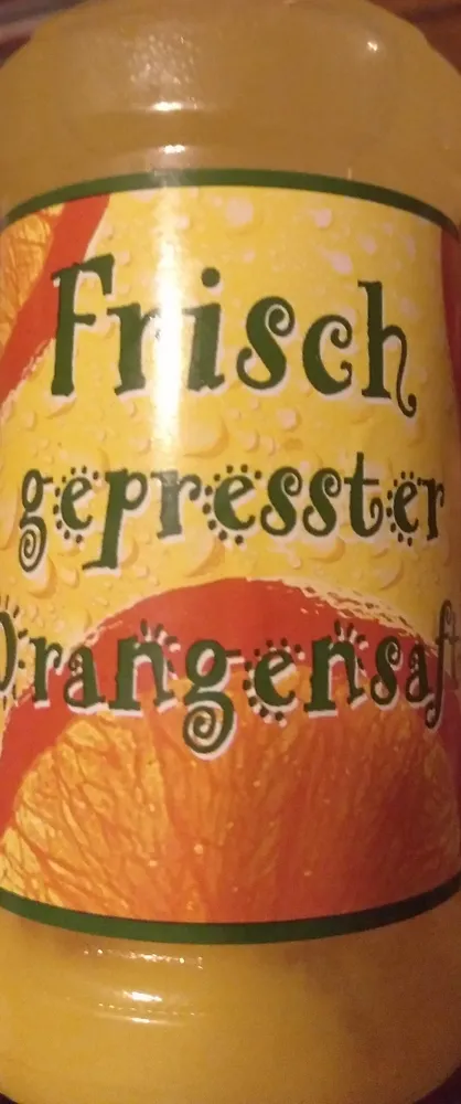 Frisch gepresster Orangensaft