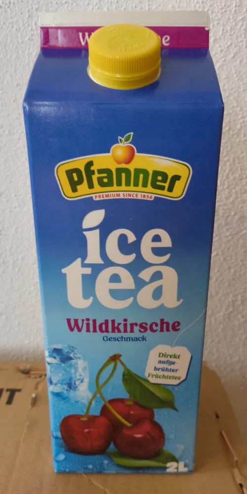 Pfanner Icetea, Wildkirsche
