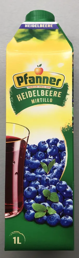Saft Heidelbeere Mirtillo