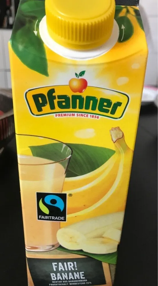Banane Fair, Bananensaft