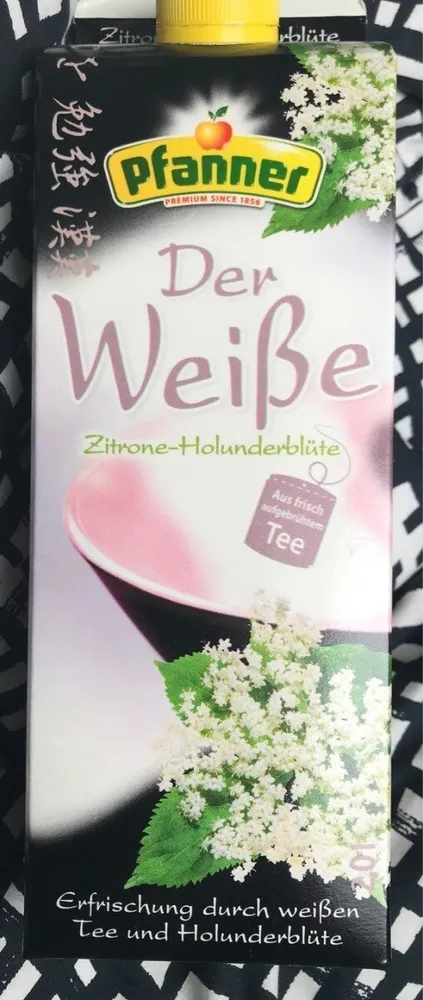 Der Weisse, Zitrone + Holunderblüte