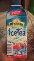 Pfanner Icetea Pfirsich