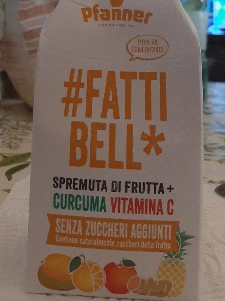 Pfanner Spremuta di Frutta + curcuma e vitamina c
