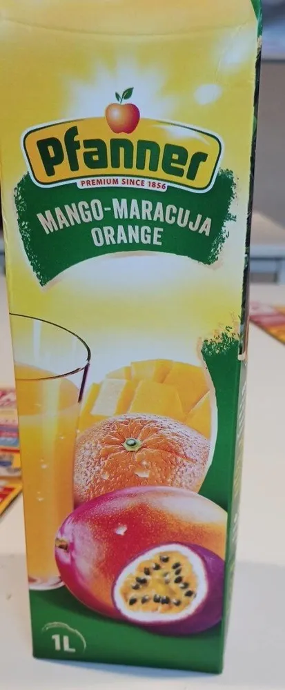 Pfanner Mango Maracuja orange