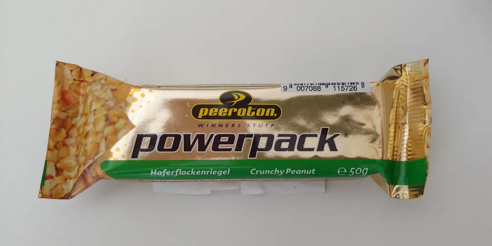 Powerpack Haferflockenriegel Crunchy Peanut