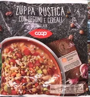 Zuppa rustica con legumi e cereali