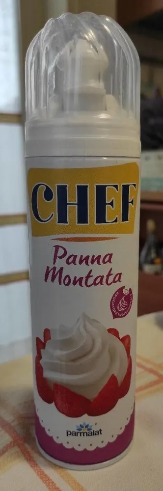 Chef panna montata