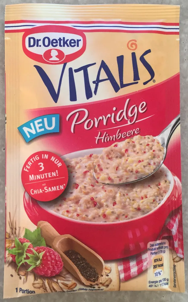 Porridge Himbeere