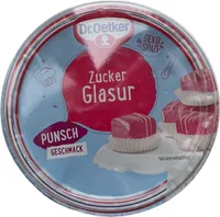 Zuckerglasur mit Punschgeschmack