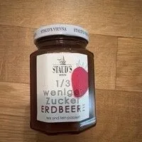 Erdbeermarmelade weniger Zucker 80