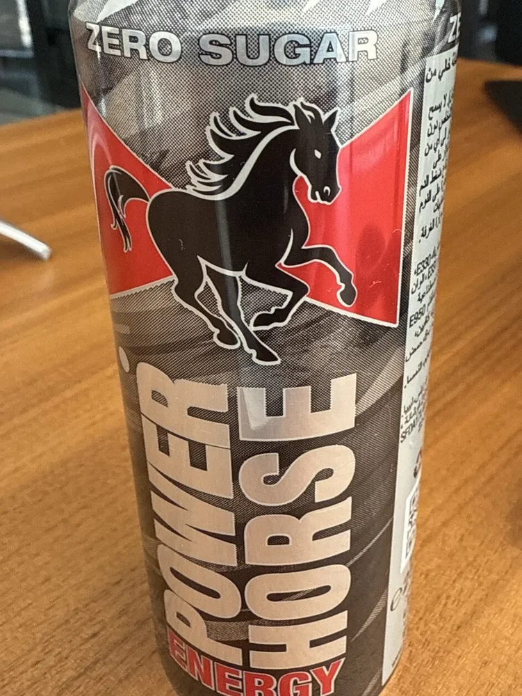 Power hores zero sugar energy drink