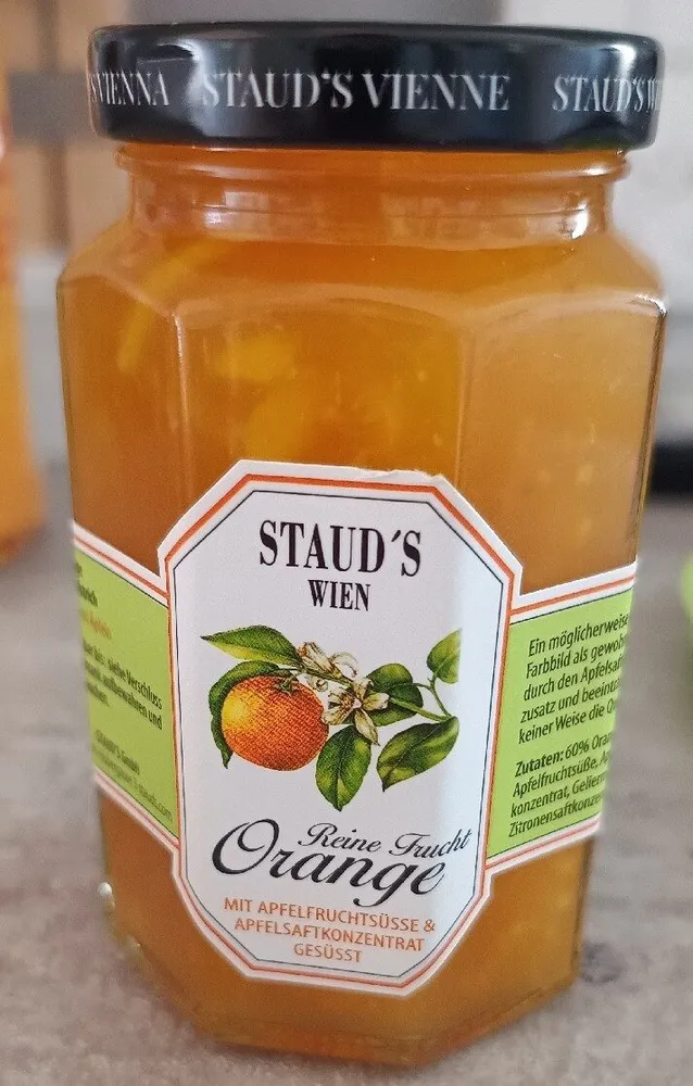 Orange mit Apfelfruchtsüße & Apfelsaftkonzentrat gesüßt