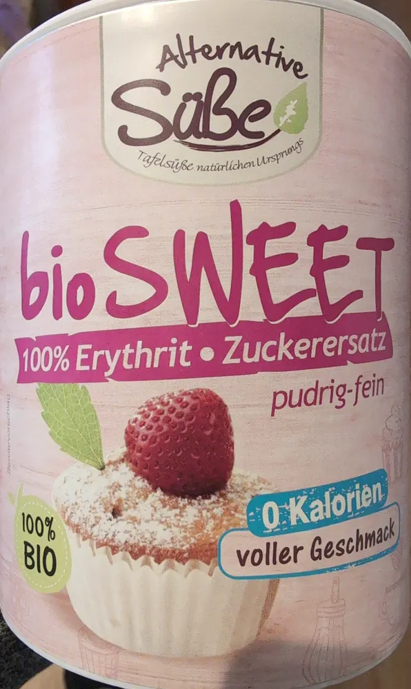bio SWEET - 100% Erythrit - Zuckerersatz