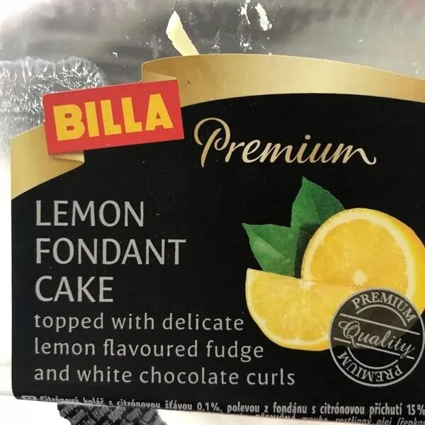 Lemon Fondant Cake Premium