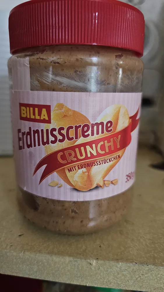 Erdnusscreme Crunchy