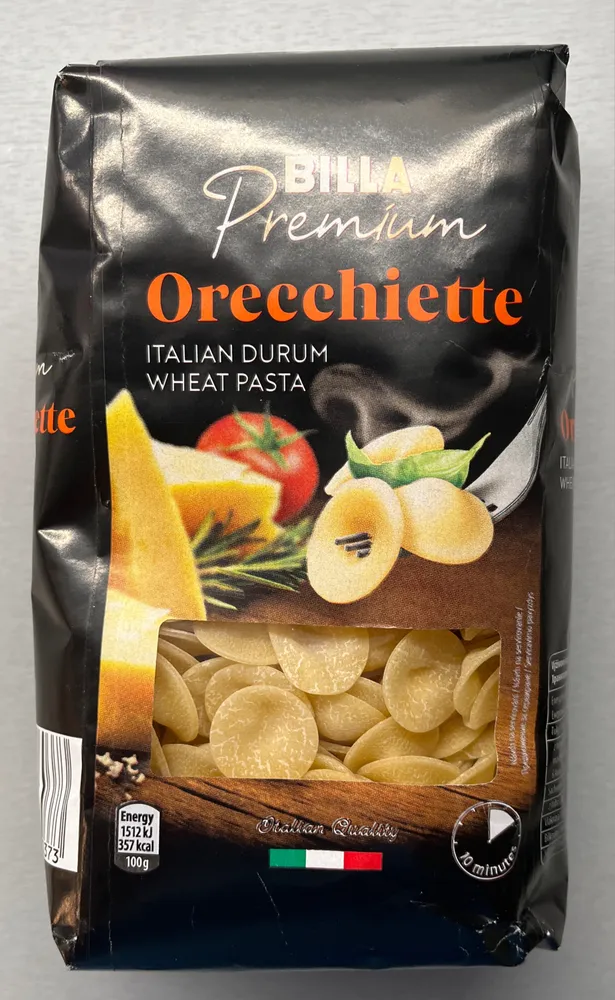Kietųjų Kviečių Makaronai Orecchiette