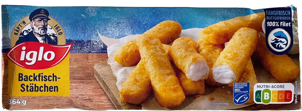 Backfischstäbchen