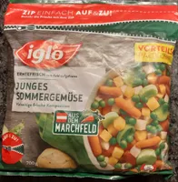 junges Sommergemüse