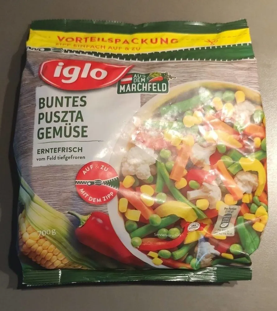 Buntes Puszta Gemüse