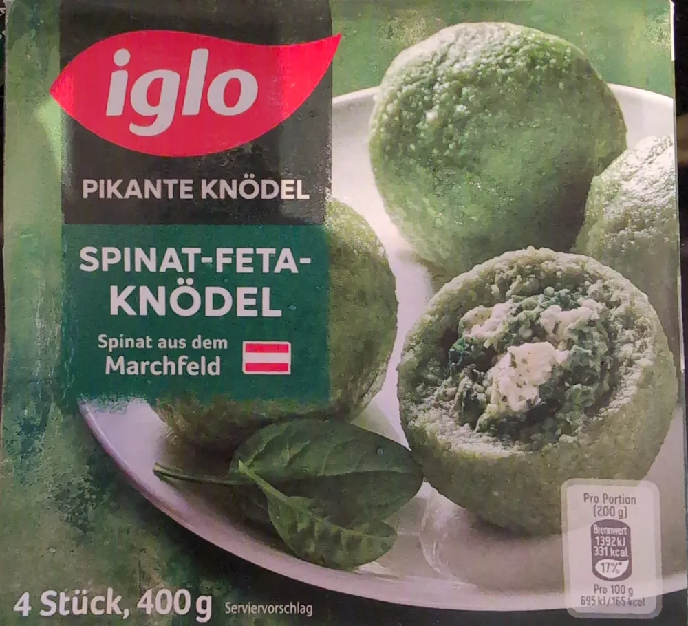 Spinat-Feta-Knödel