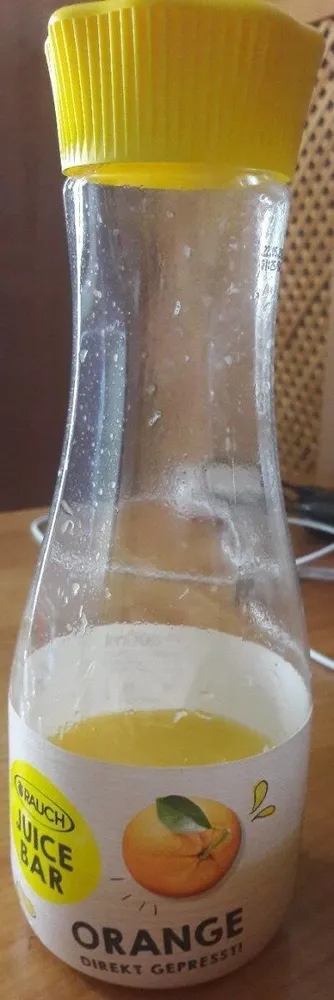 Juice bar orange